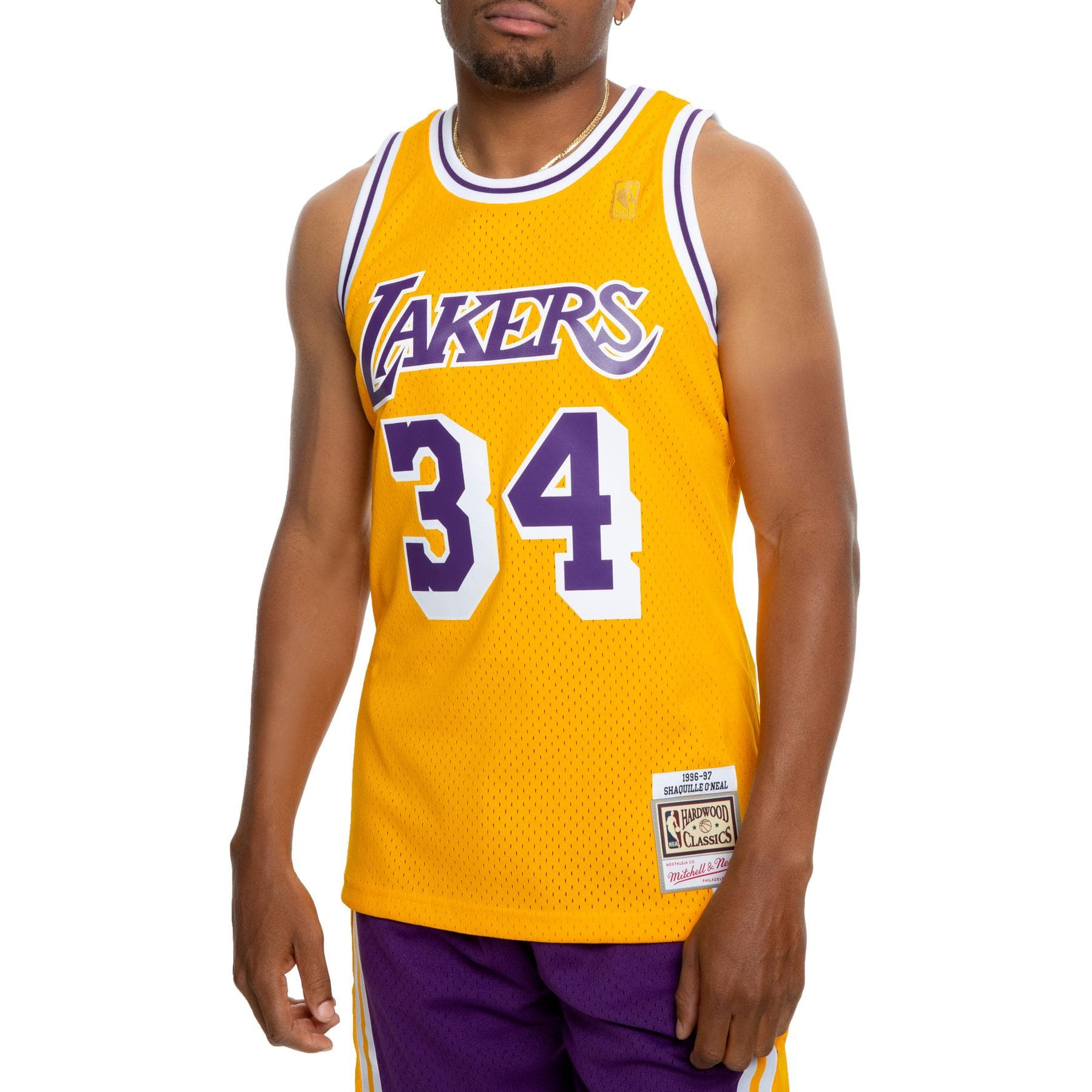 Баскетбольная майка Mitchell Ness NBA SW 96-97 34 - изображение 5