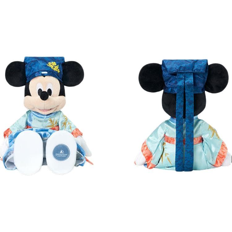 Мягкая игрушка Disney Mickey Mouse Minnie Mouse 2024 MID Осенний Праздничный Коллекция Mickey Mouse and Friends Куклы Плюшевая кукла - изображение 4
