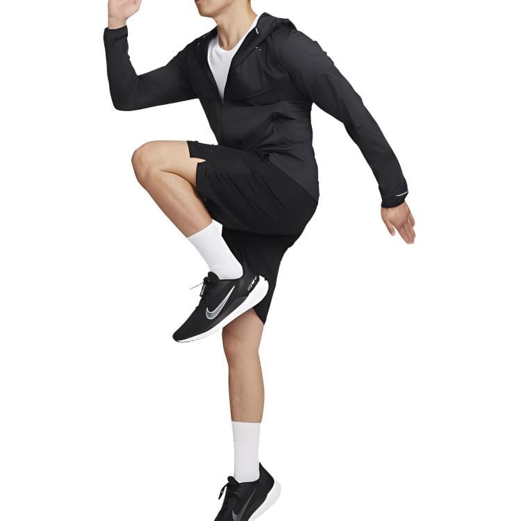 Куртка NIKE Windrunner Куртка Мужской Черный - изображение 4