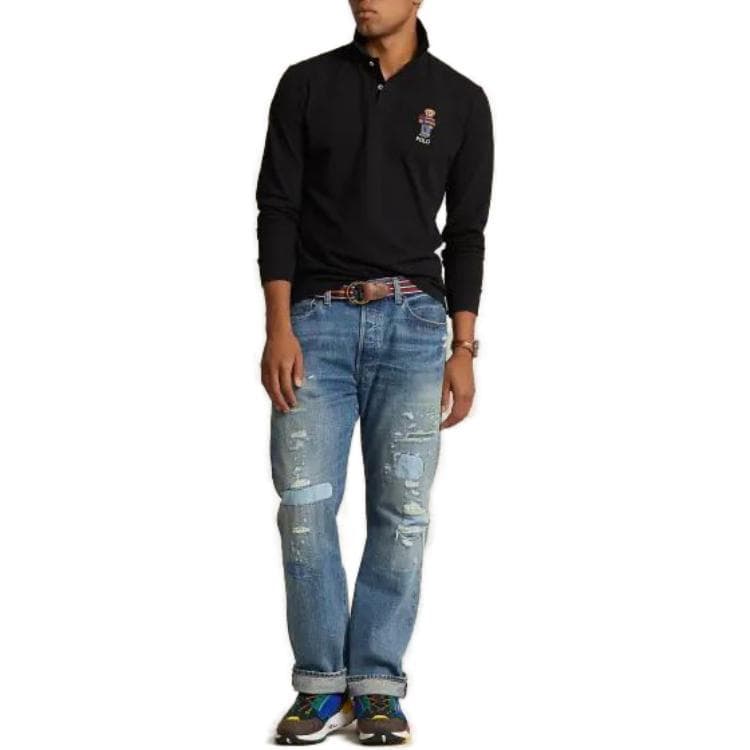 Поло Polo Ralph Lauren Custom Slim Fit Polo Bear Polo Shirt Polo - изображение 4