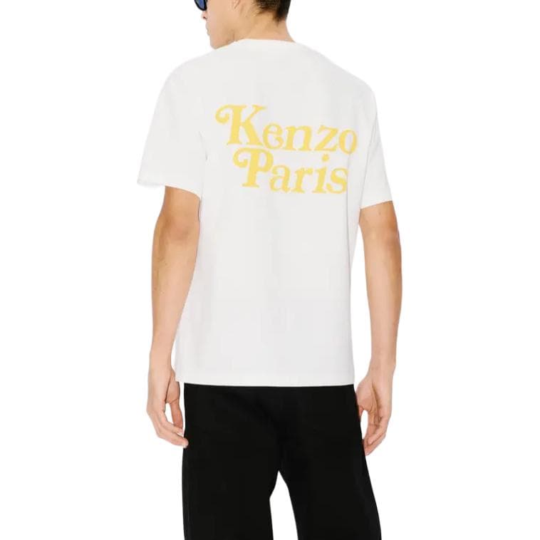 Футболка KENZO Желтые Мужские T-рубашки - изображение 5