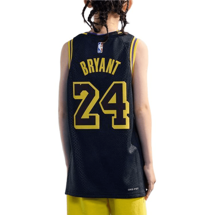 Nike NBA City Edition Lakers Kobe 8&24 Mamba Jersey Black - изображение 4