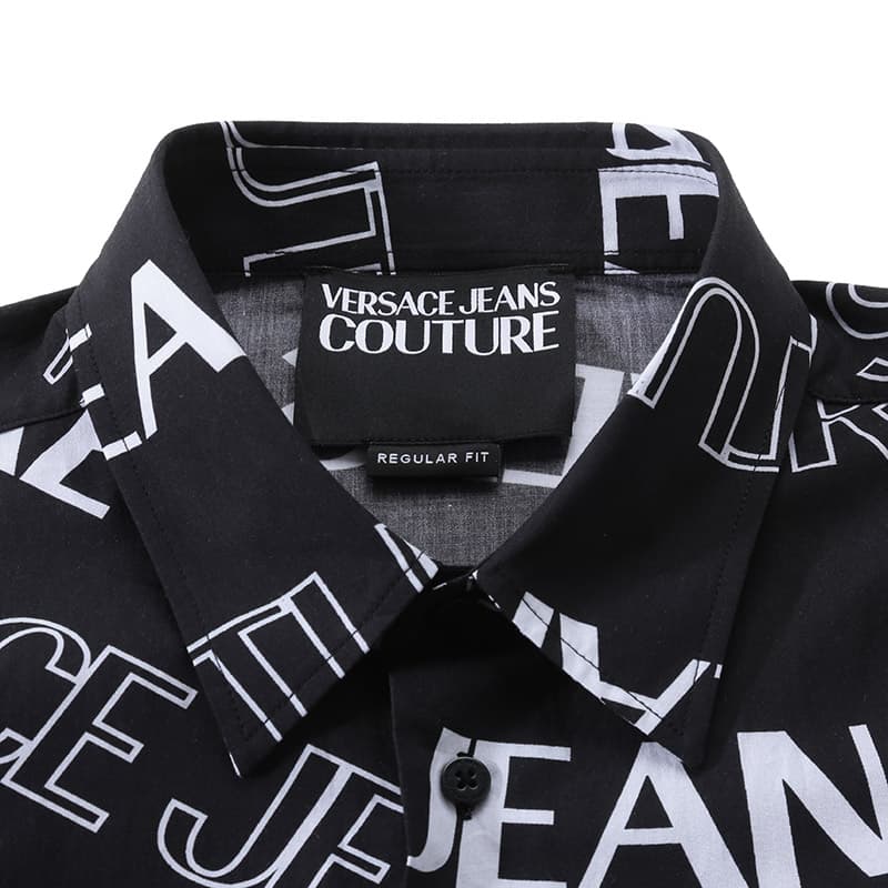 Рубашка VERSACE JEANS COUTURE SS24 Logo - изображение 3