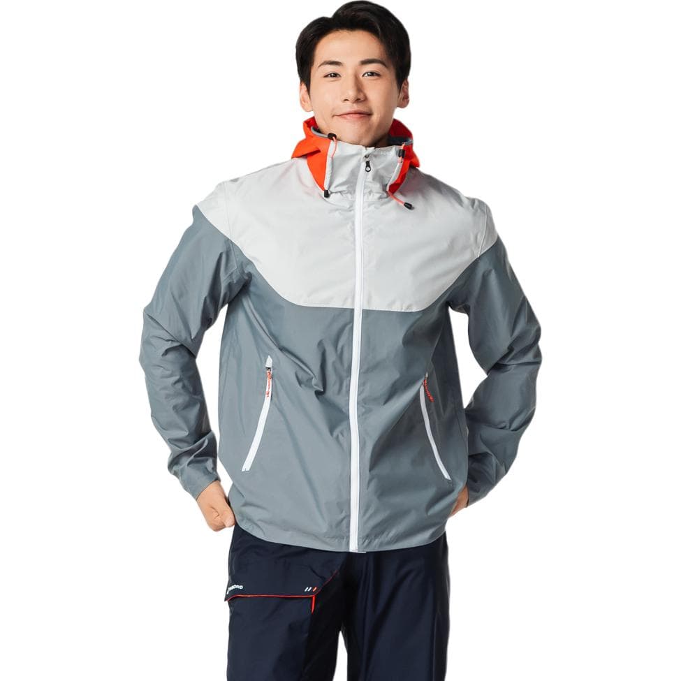 Демисезонная куртка DECATHLON Ветровка Мужская Сосна Серый Сланец Серый - изображение 4