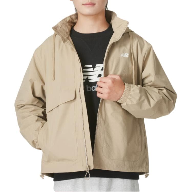 Куртка New Balance Куртки и Пальто Унисекс Хаки - изображение 5