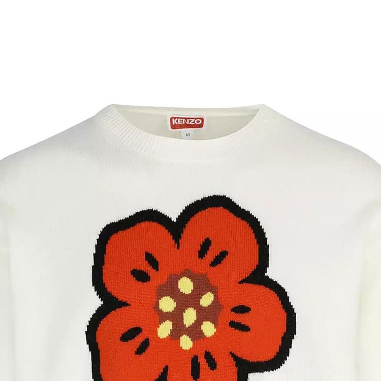 Кофта KENZO Белые Мужские Свитера - изображение 7
