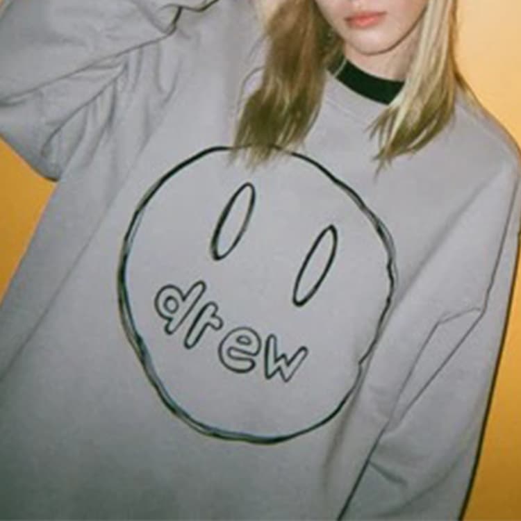 Кофта Drew House Sketch Mascot Sweatshirt Logo - изображение 3