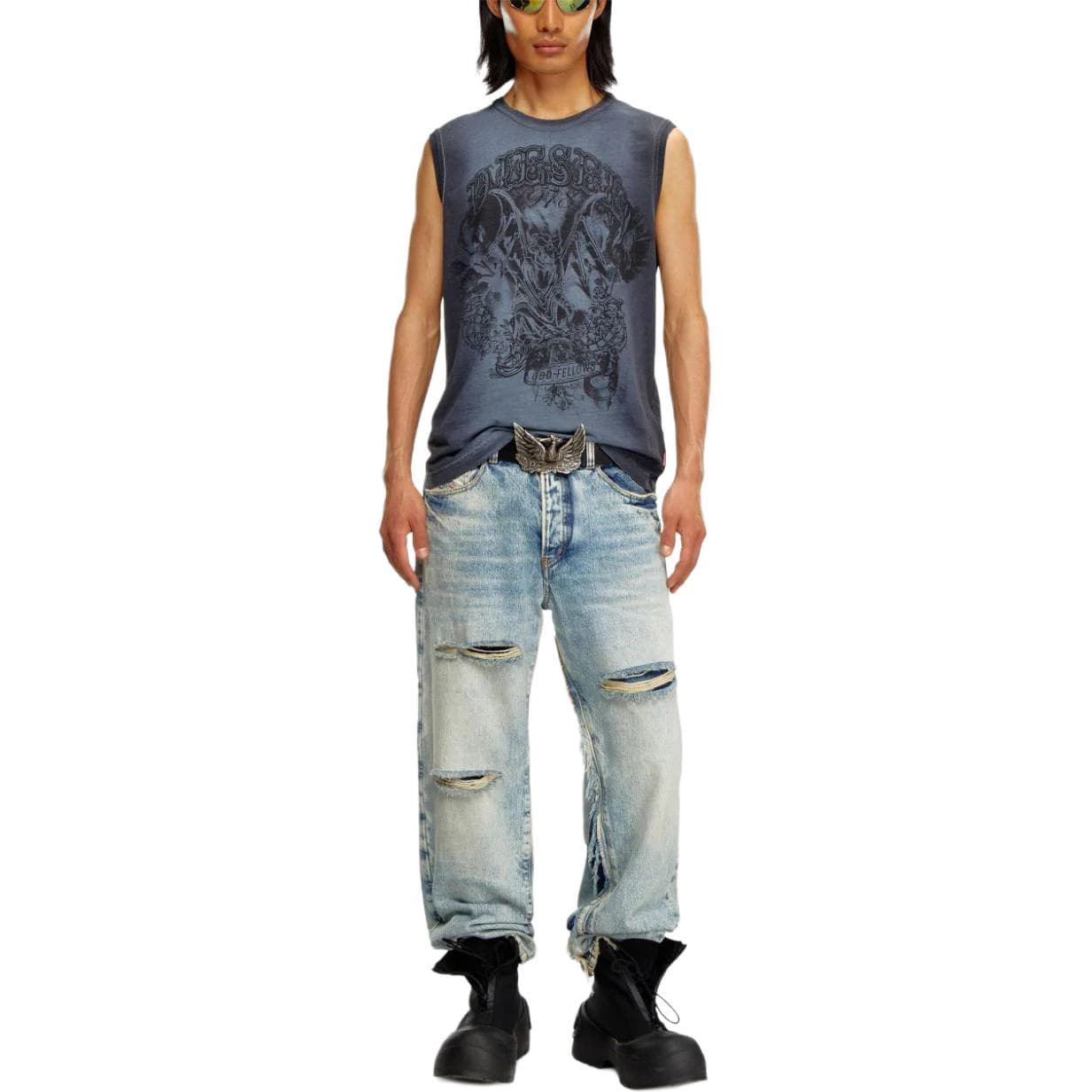 Майка DIESEL FW24 Logo - изображение 2