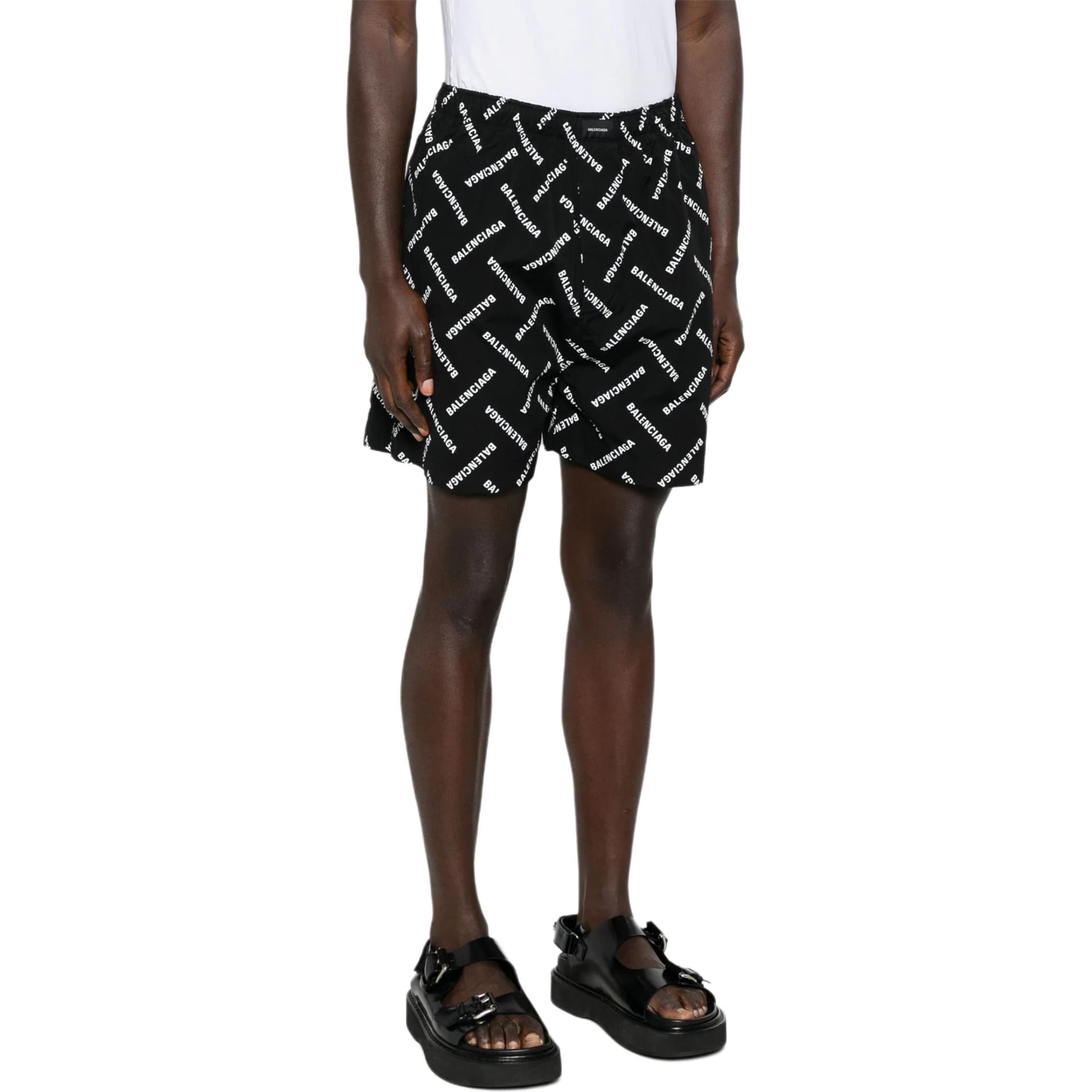 Шорты Balenciaga Shorts Black - изображение 4