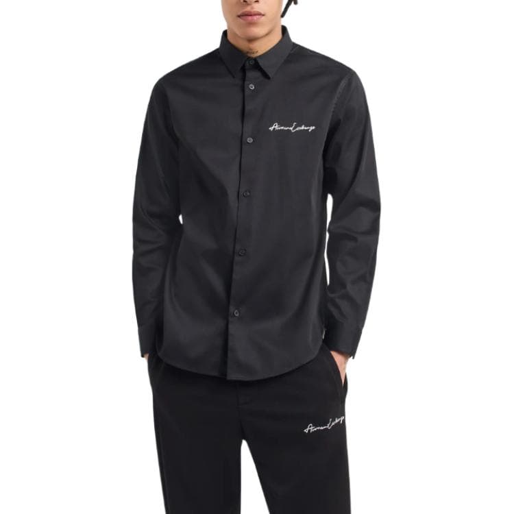 Рубашка ARMANI EXCHANGE SS24 Logo - изображение 3