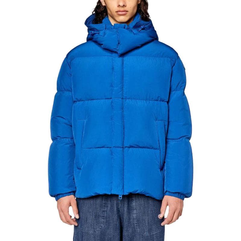 Зимняя куртка Diesel FW23 Blue Down Jacket - изображение 2