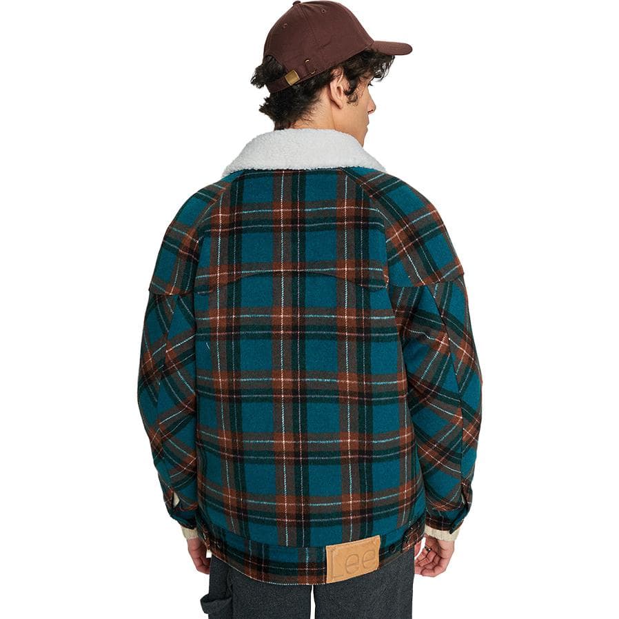 Зимняя куртка Lee Puffer Jacket Green - изображение 3