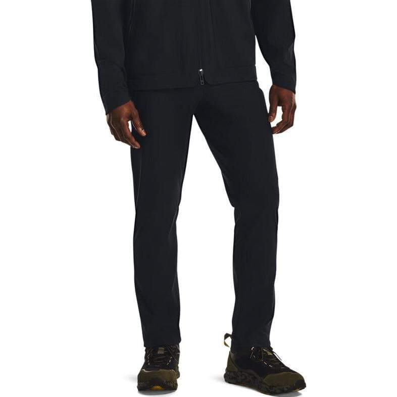 Штаны Under Armour Unstoppable Черные Мужские Повседневные Штаны - изображение 4