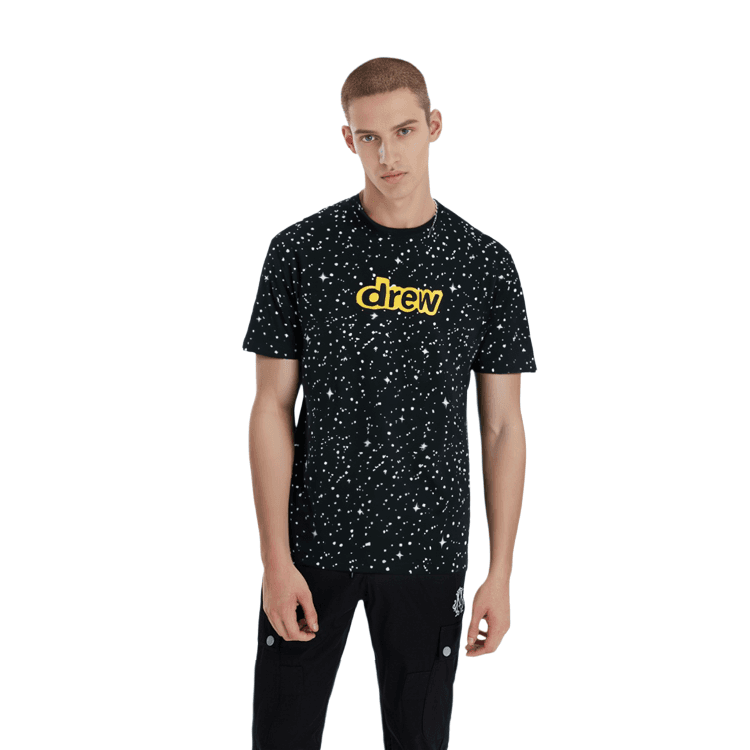 Футболка Drew House logo Secret Ss Tee - Secret Starry Night T - изображение 4