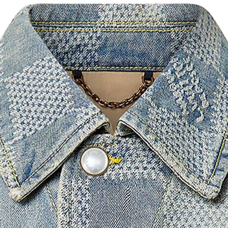 Джинсовая куртка LOUIS VUITTON SS24 3D - изображение 12