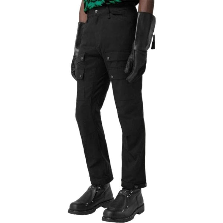 Штаны Burberry SS23 Cargo Pants Black - изображение 4