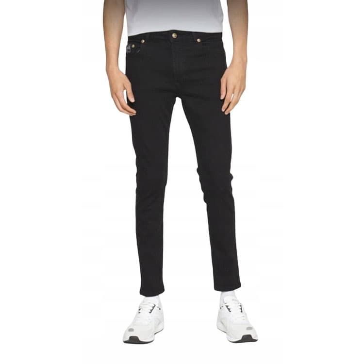 Штаны Versace Jeans Couture SS22 Black Jeans - изображение 3