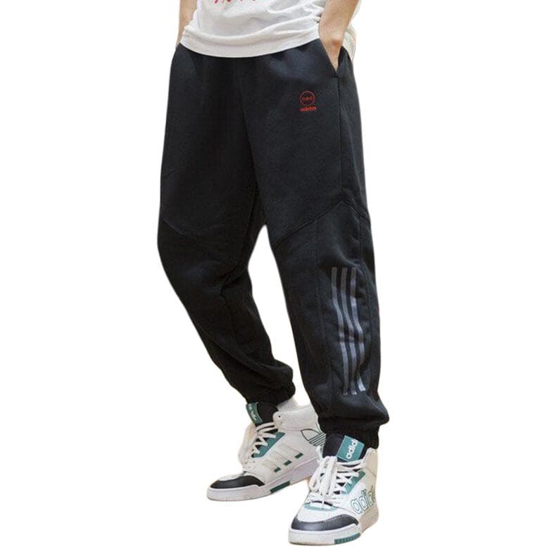 Штаны Adidas Neo Вязаные Спортивные Брюки Мужские - изображение 4