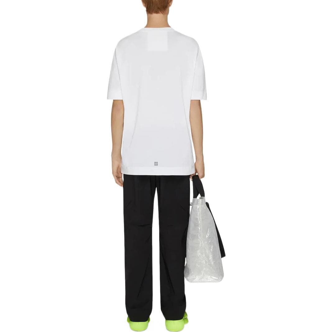 Футболка Givenchy FW22 White T-Shirt - изображение 10