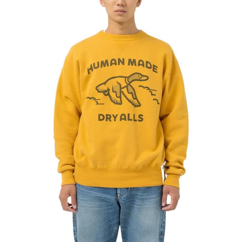 Кофта HUMAN MADE FW22 Duck Tsuriami Sweatshirt - изображение 3