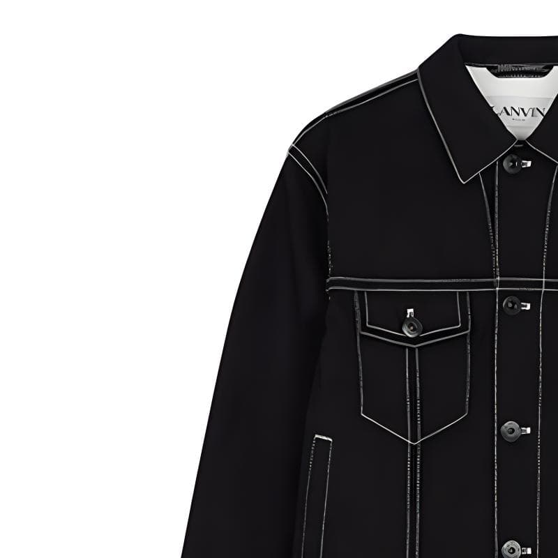 Джинсовая куртка Lanvin x FILA - изображение 3