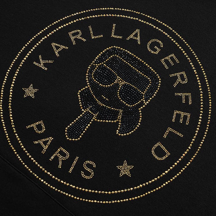 Худи KARL LAGERFELD FW23 Logo - изображение 4