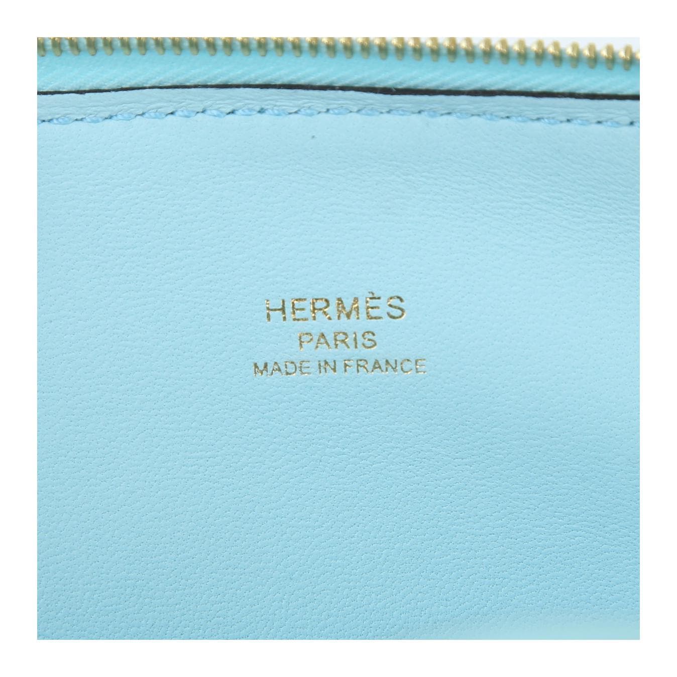 Сумка Hermes Bolide 1923 Mini Bleu Zephyr - изображение 12