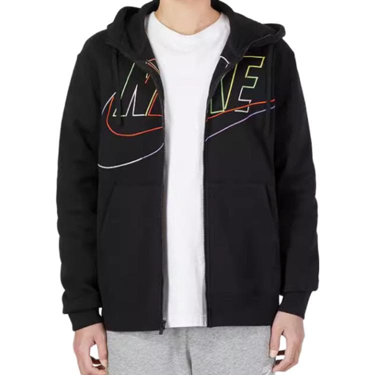 Куртка Nike Hoodie Black - изображение 5