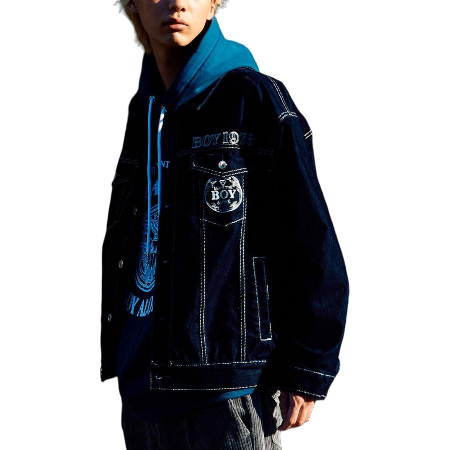 Джинсовая куртка Boy London logo - изображение 4