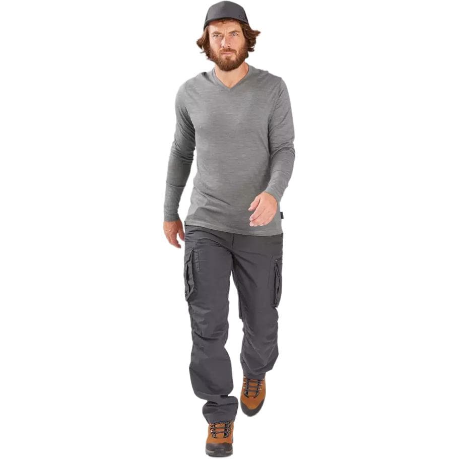 Штаны DECATHLON 100 Collection Карго Брюки Мужские Угольный Серый - изображение 3