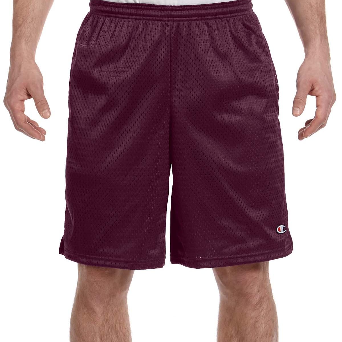 Шорты Champion Mesh Shorts Burgundy - изображение 3