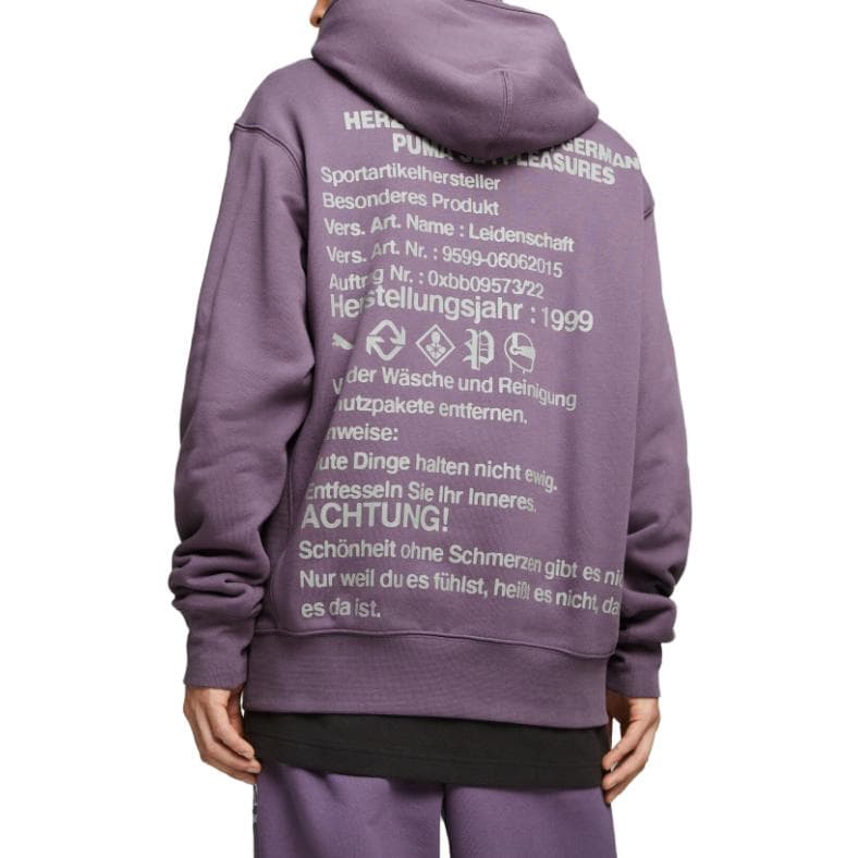 Кофта PUMA x PLEASURES Graphic Hoodie Sweatshirt - изображение 4