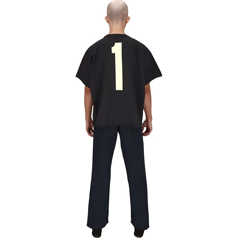 Футболка YEEZY ONE BOX T Black - изображение 3