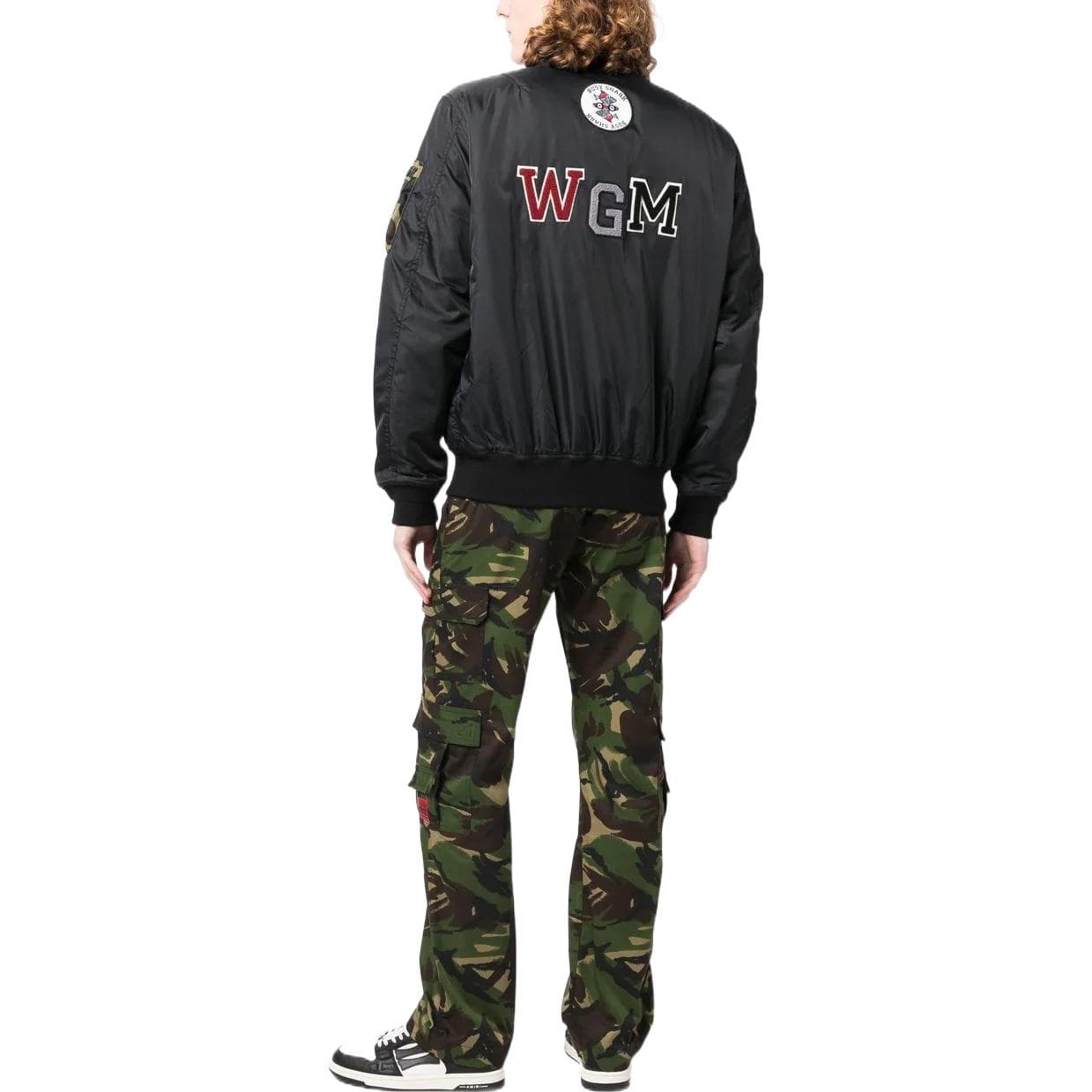 Куртка A BATHING APE FW22 Logo Patch Bomber Jacket - изображение 4