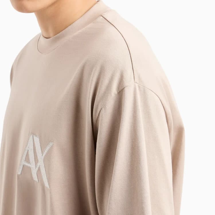 Футболка ARMANI EXCHANGEAE FW24 T Рубашка Мужская Хаки - изображение 5
