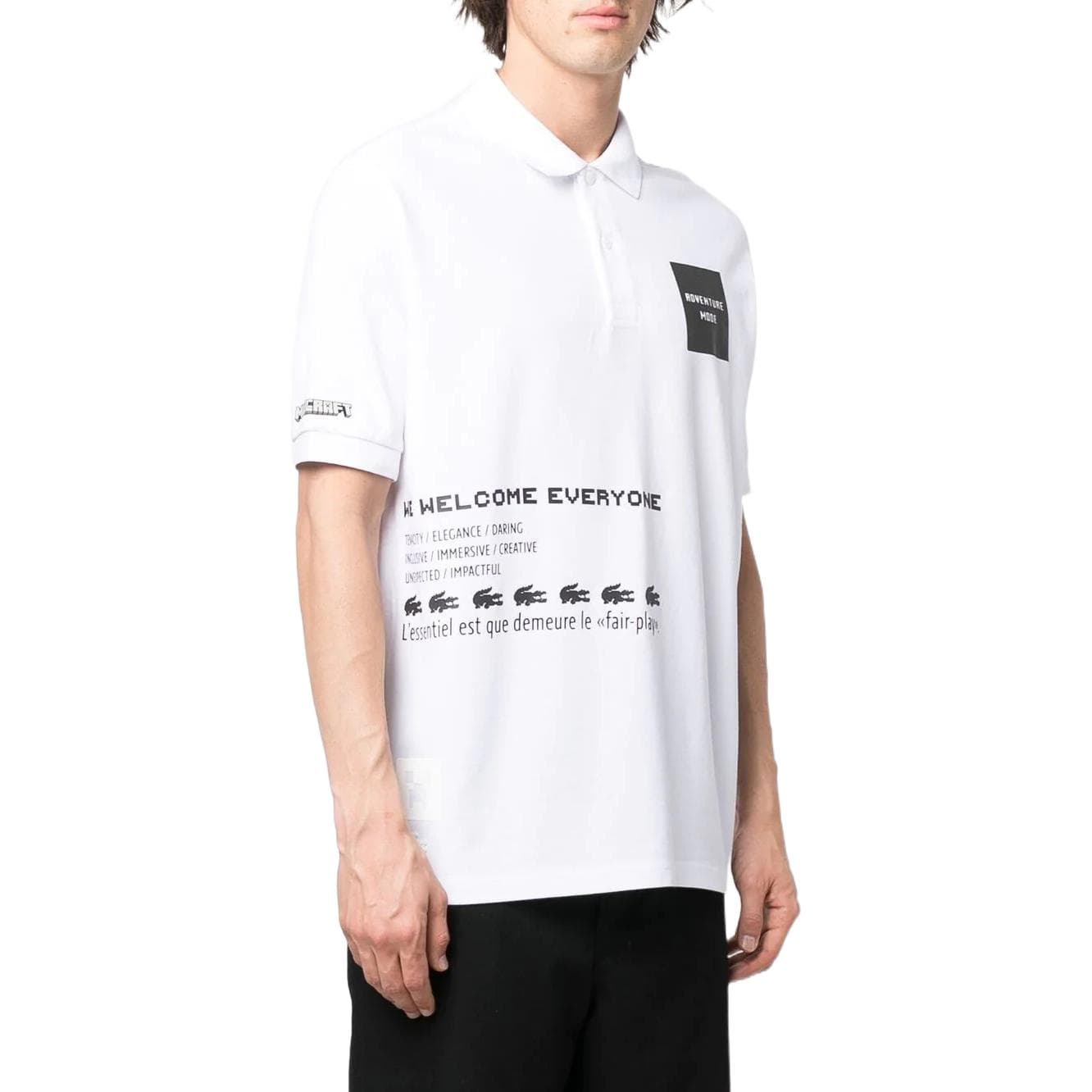 Поло LACOSTE SS22 Minecraft LogoPolo - изображение 2