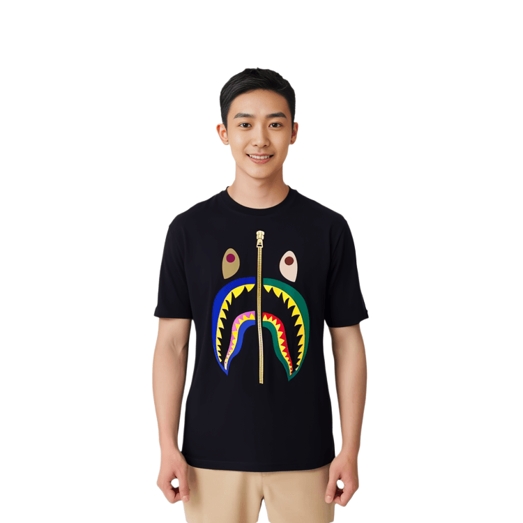 Футболка A BATHING APE Shark Series T-Shirt - изображение 2