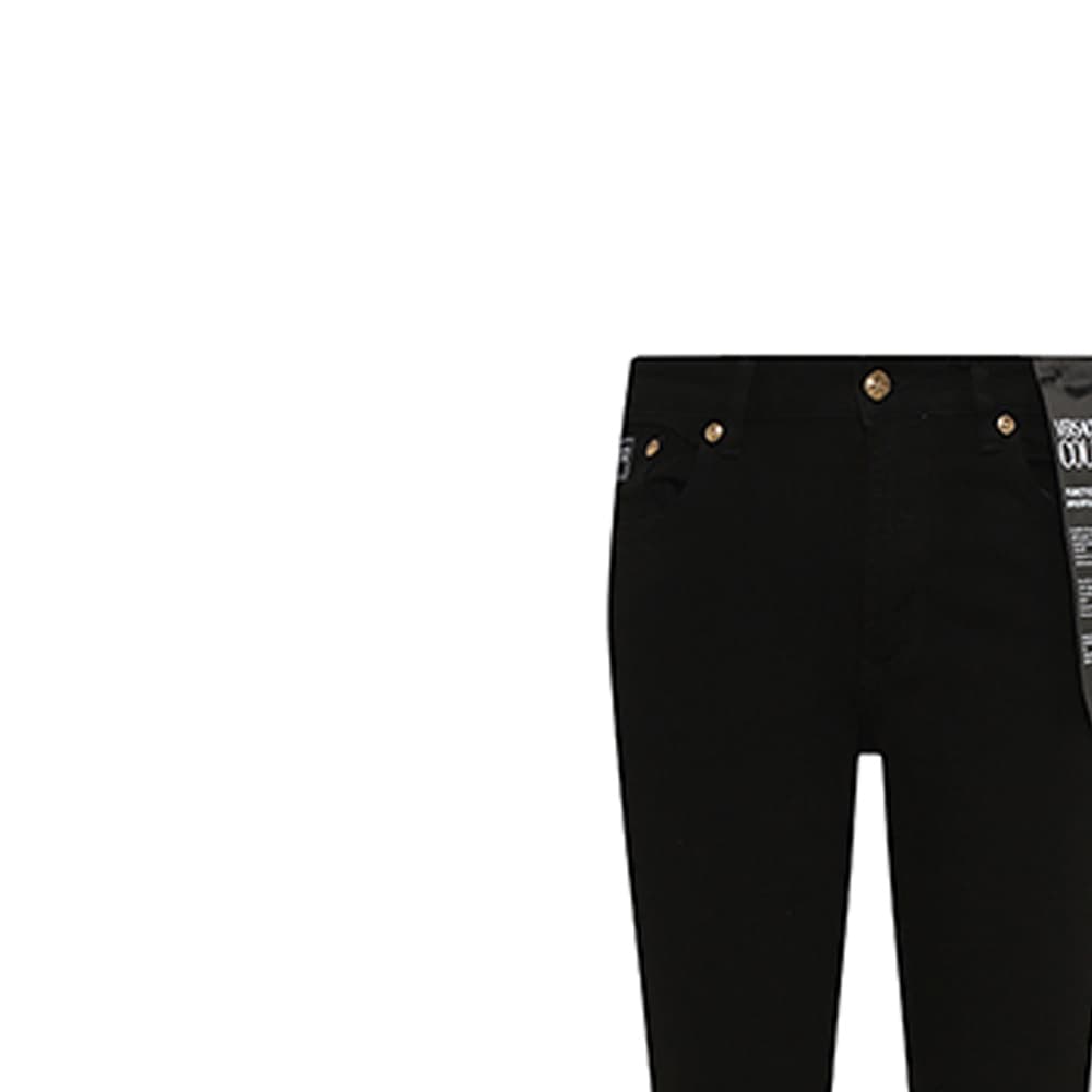 Штаны Versace Jeans Couture SS22 Black Jeans - изображение 6