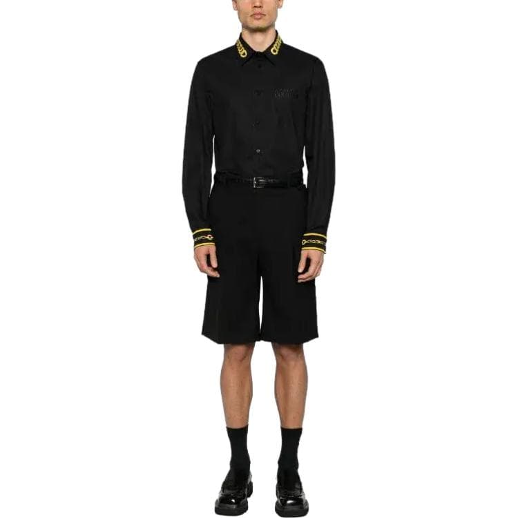 Рубашка VERSACE JEANS COUTURE FW23 Logo - изображение 3