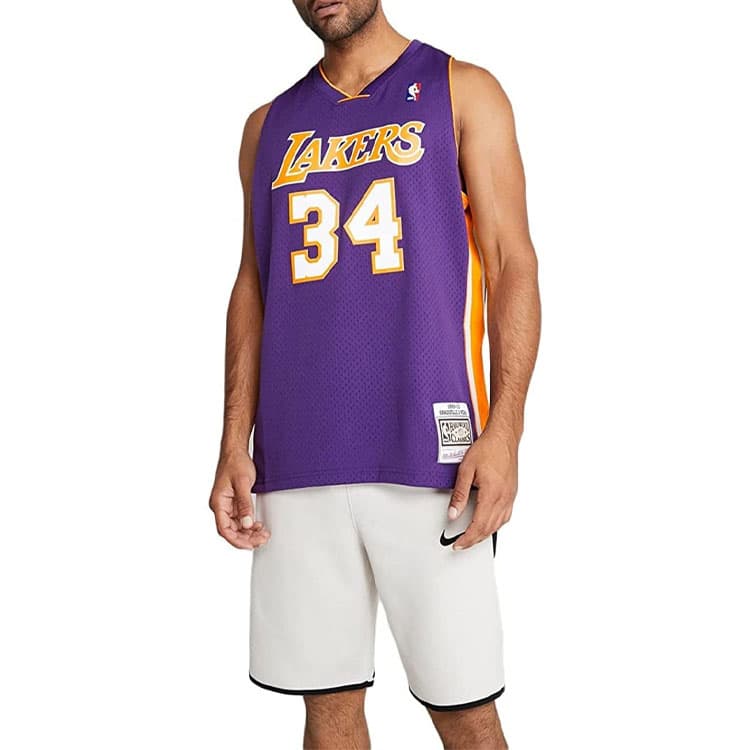 Баскетбольная майка Mitchell Ness NBA SW 99-00 34 - изображение 3