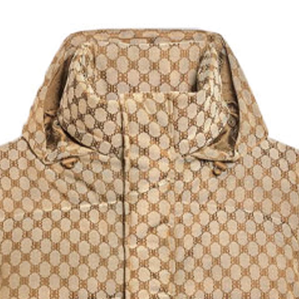 Жилет Balenciaga x Gucci Hacker BB Print Vest Khaki - изображение 6
