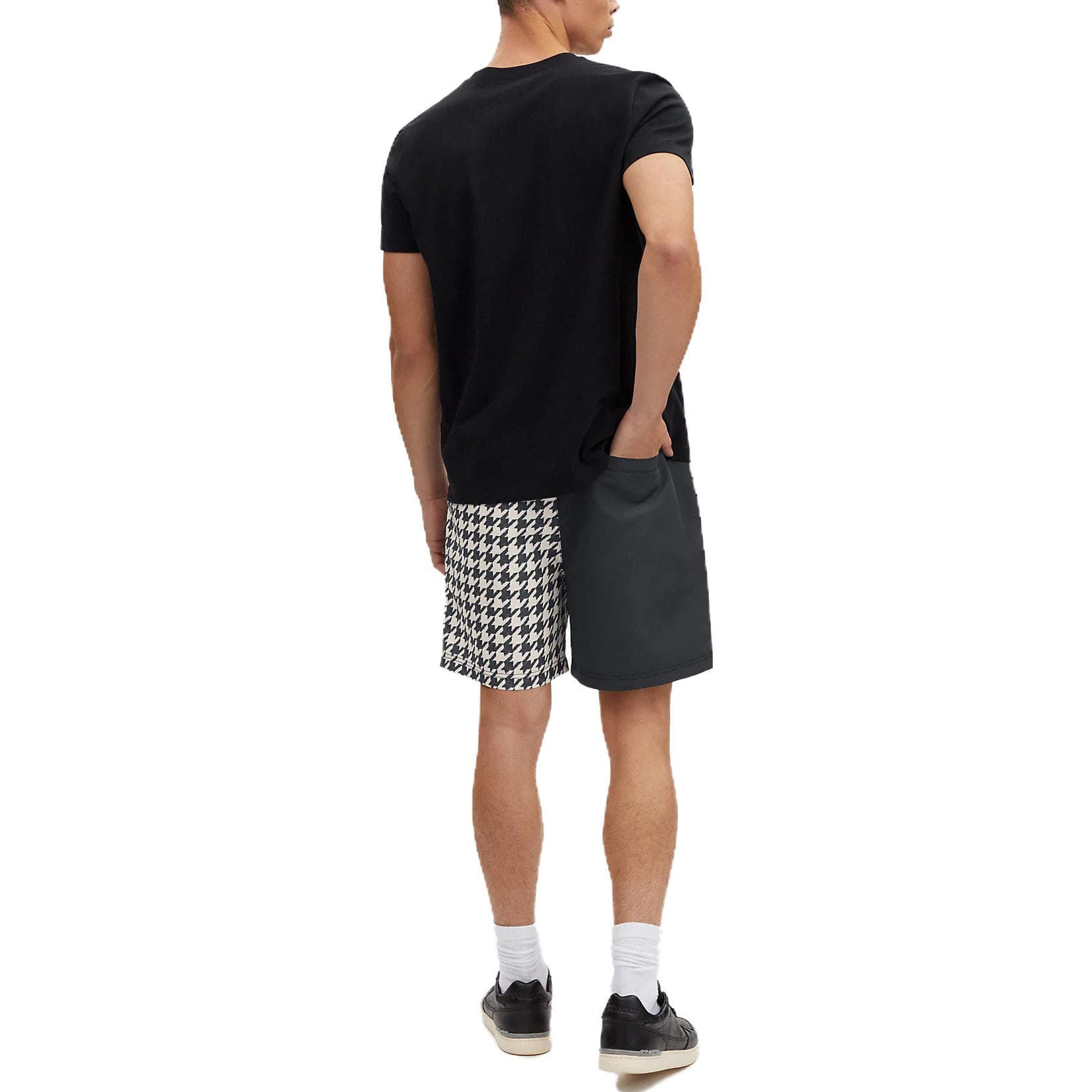 Шорты COACH Printed Mid-Rise Shorts Black - изображение 3