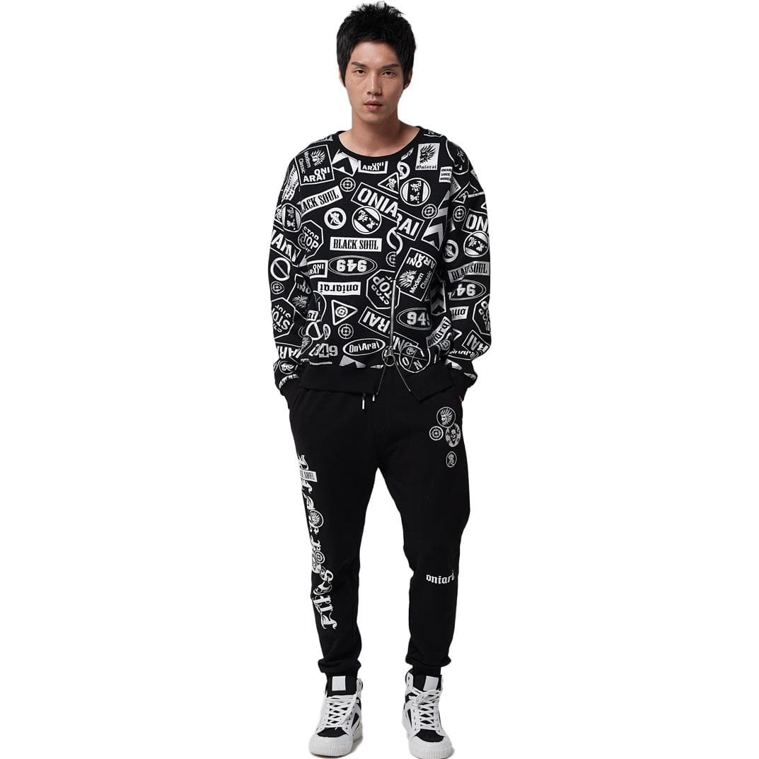 Кофта Oniarai SS23 Logo Crewneck Sweatshirt - изображение 4