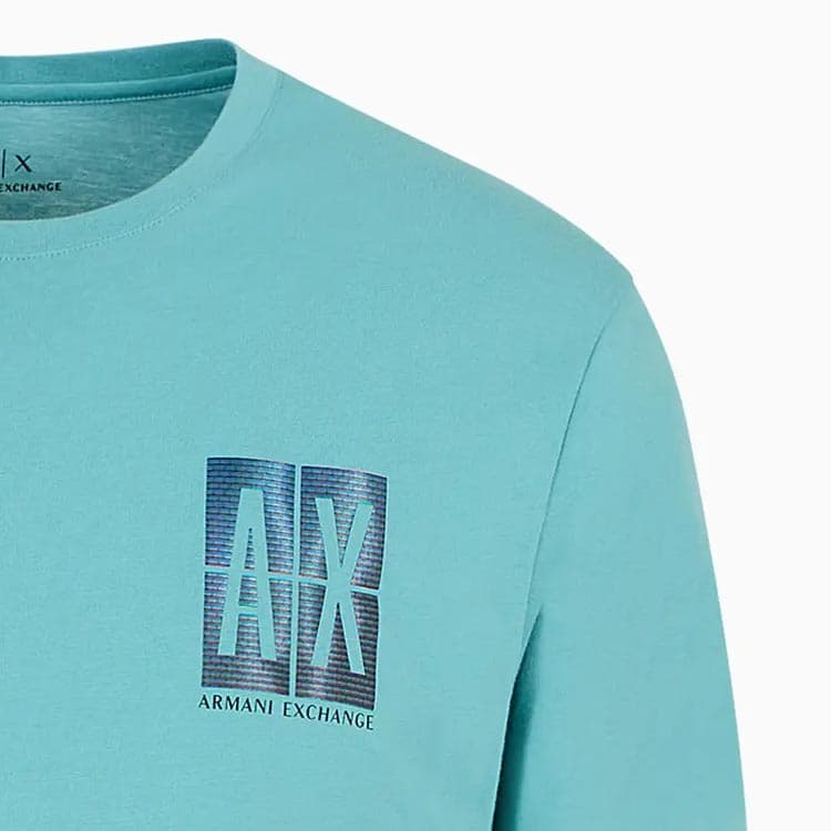 Футболка ARMANI EXCHANGE Logo SS24T - изображение 4