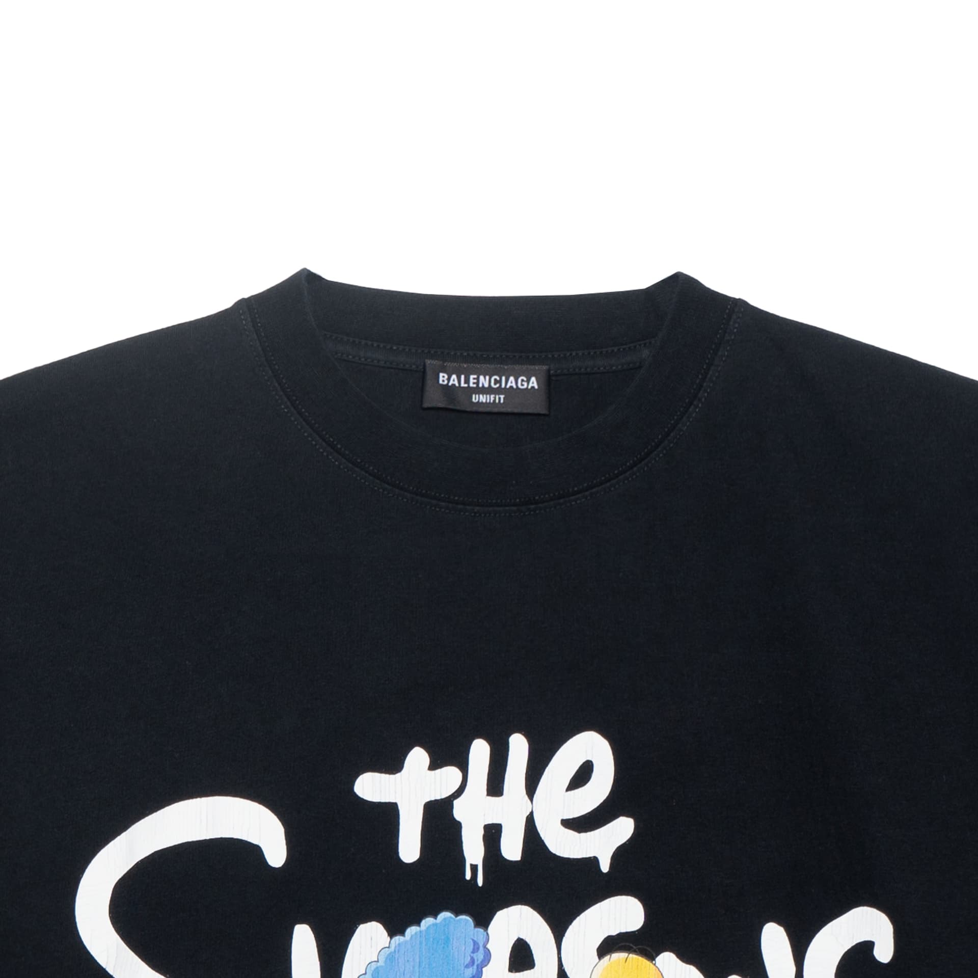 Футболка Balenciaga x The Simpsons T-Shirt Black — фото 10
