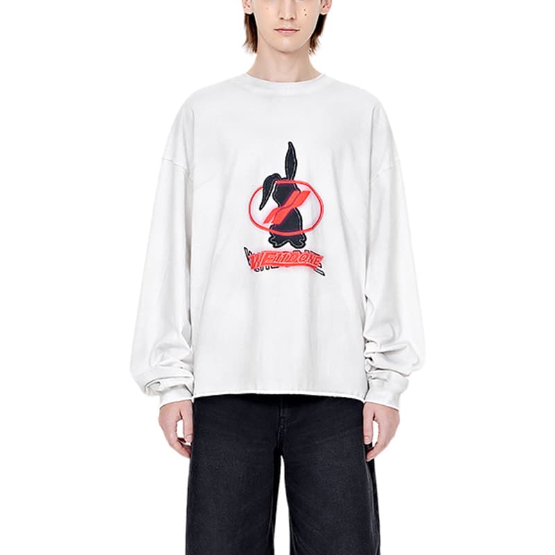 Худи WE11DONE SS23 Logo - изображение 3