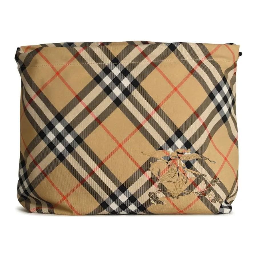 Сумка Burberry Полиэстер Волокно Клатч Стандартный (Standard) Мужской Бежевый - изображение 1