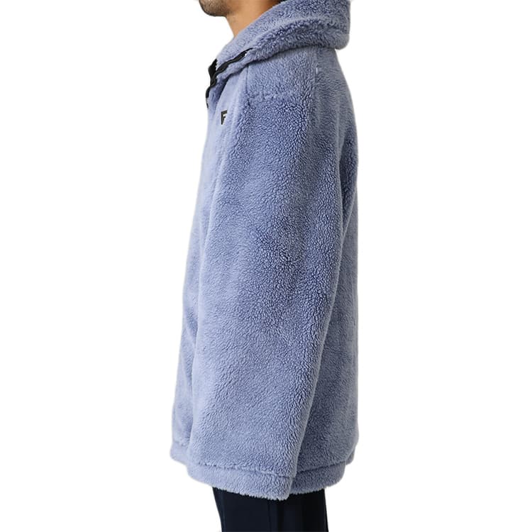 Куртка WE11DONE Blue Faux Fur Jacket - изображение 4
