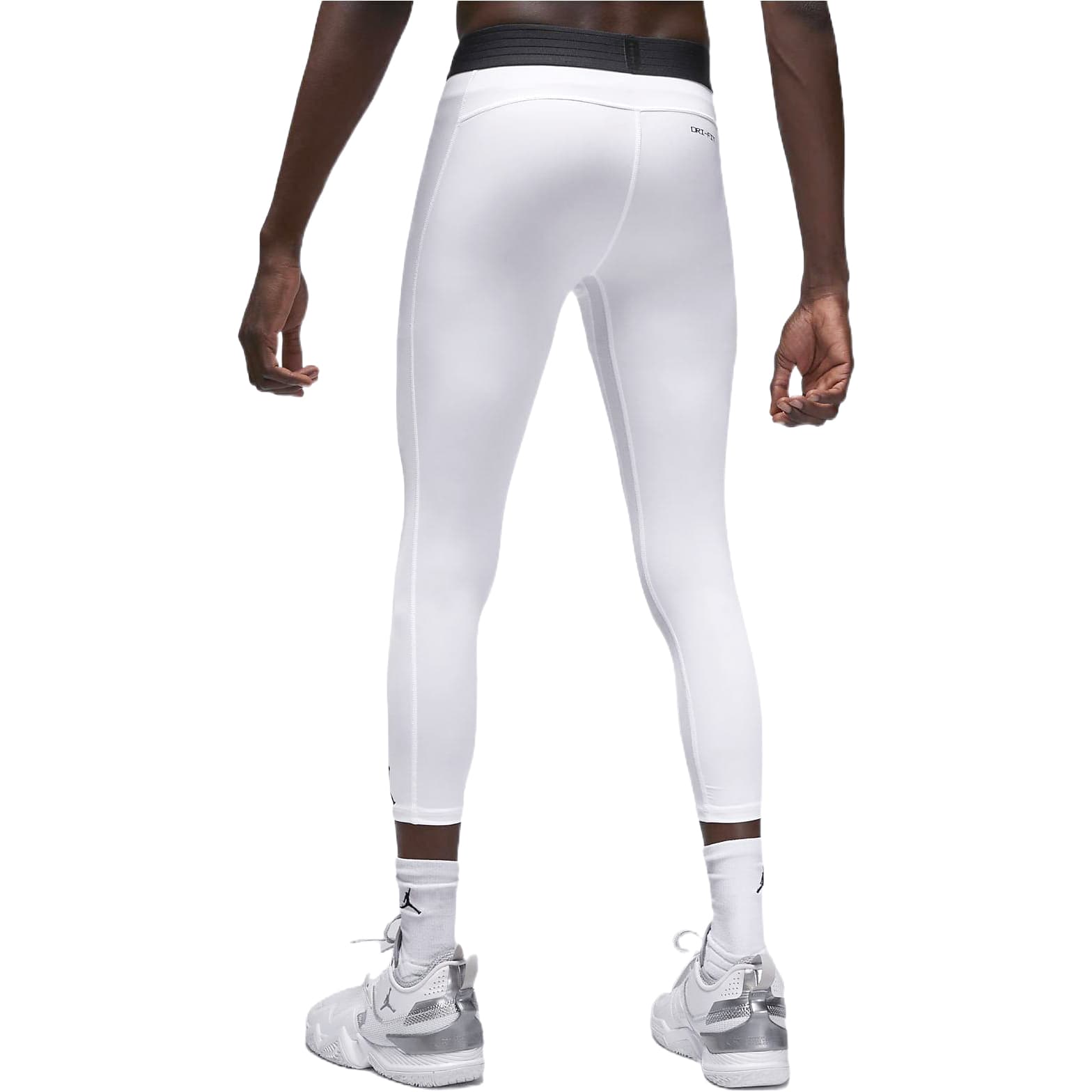 Спортивная одежда Jordan Logo Slim Fit Pants White - изображение 3