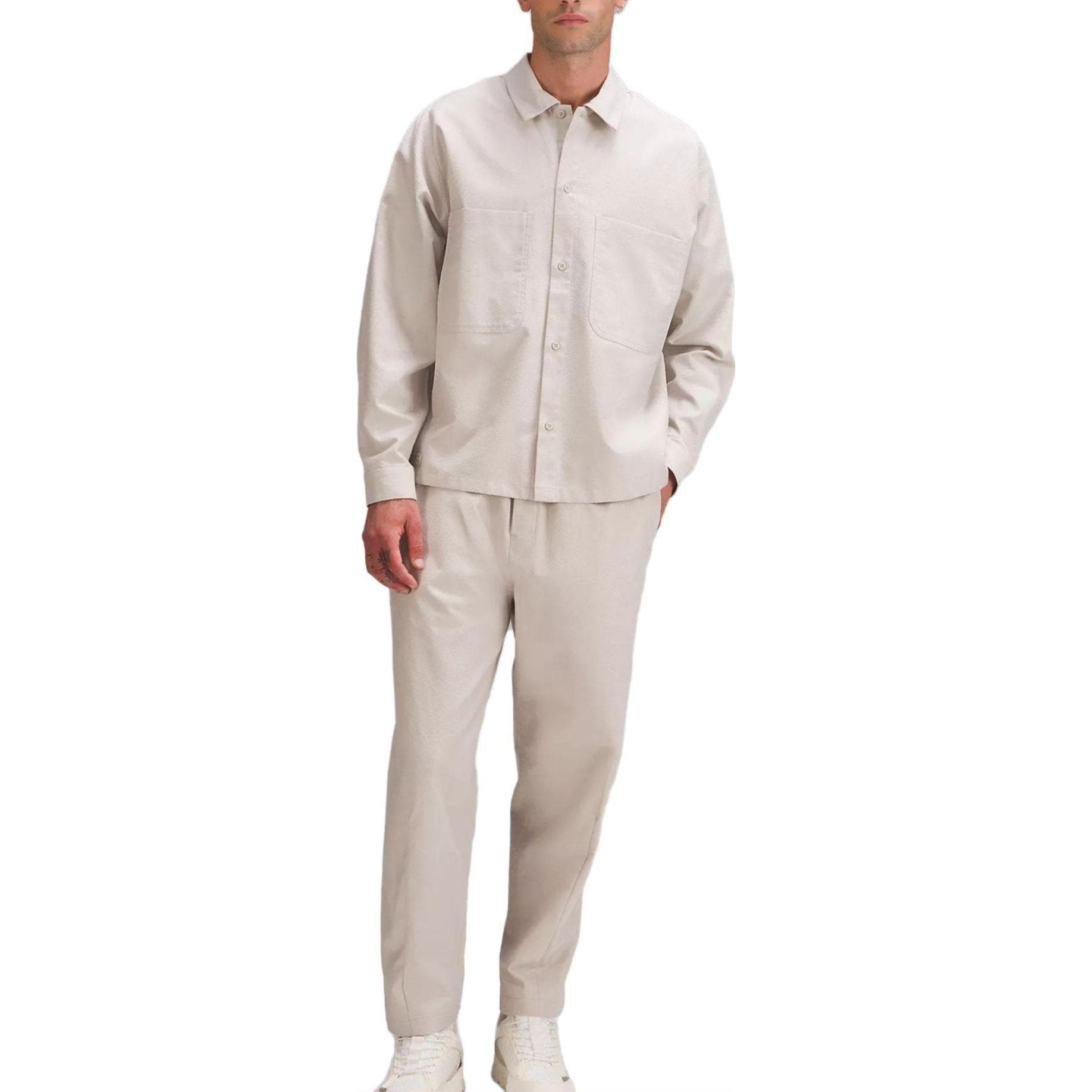Рубашка lululemon lab Jacquard Button-Up Shirt - изображение 3